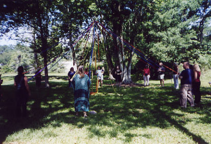 Maypole at Beltane